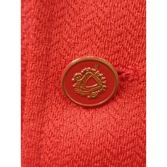 Vtg McGregor Mens Red Blazer Sz 40S Disabled American Veterans Sport Coat - Picture 4 of 7